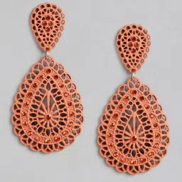 Forever New Teardrop Shaped Drop Earrings-46