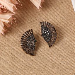 SOHI Contemporary Studs Earrings-image-49