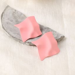 SOHI Contemporary Studs Earrings-43