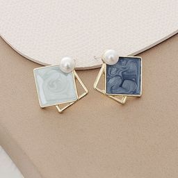 MYKI Gold Plated Studs Earrings-70