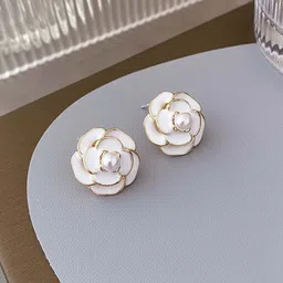 MYKI Gold-Plated Contemporary Studs Earrings-image-74