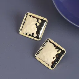 SOHI Contemporary Studs Earrings-25