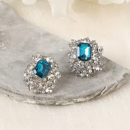 SOHI Contemporary Studs Earrings-image-95