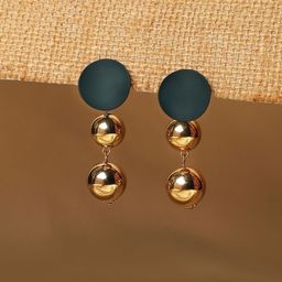 SOHI Contemporary Studs Earrings-19