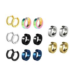 KARISHMA KREATIONS Set Of 8 Contemporary Hoop Earrings-image-77