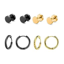 KARISHMA KREATIONS Men Set Of 4 Contemporary Studs Earrings-21