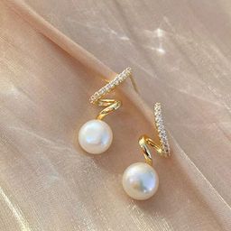 Celestique Stone Studded Contemporary Studs-71