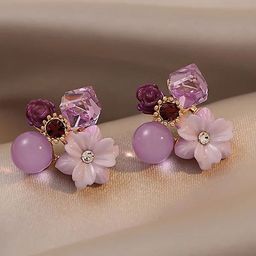 Celestique Flral Shaped Studs-image-18