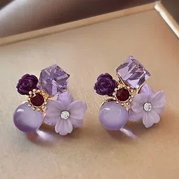 Celestique Contemporary Studs Earrings-38