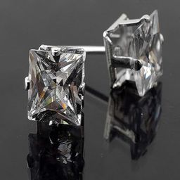 I Jewels Silver Plated Stone Studded Stud Earrings-27