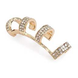 ALDO Artificial Stones Classic Ear Cuff Earrings-52