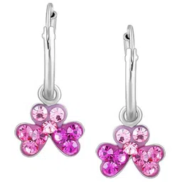 GIVA 925 Sterling Silver Rhodium-Plated Contemporary Drop Earrings-picture-35