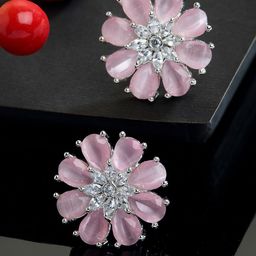 Kennice Floral Studs Earrings-image-43