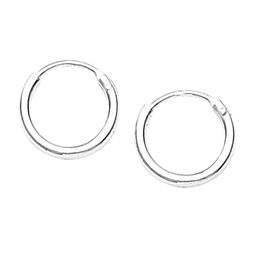 Taraash 925 Sterling Silver Circular Hoop Earrings-image-6
