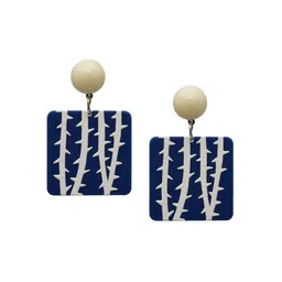 Zoey Gold-Plated Contemporary Drop Earrings-image-86