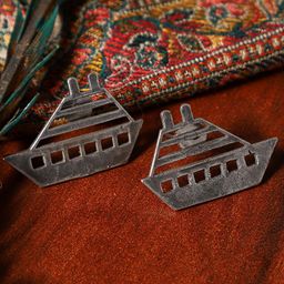 VENI Contemporary Stud Earrings-33