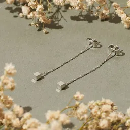 SALTY Stainless Steel Drop Earrings-image-30
