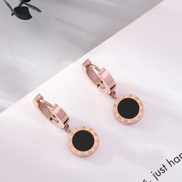 Jewels Galaxy Rose Gold Plated Hoop Earrings-20