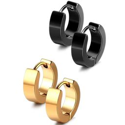 KARISHMA KREATIONS Set of 2 Stainless Steel Hoop Earrings-13