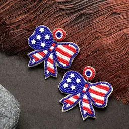 Mali Fionna Alloy Quirky Beaded Studs Earrings-image-90