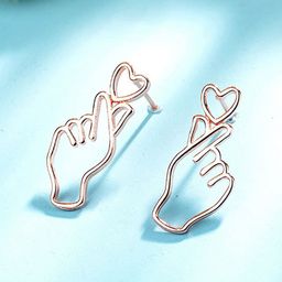 styledose Gold-Plated Contemporary Studs-41
