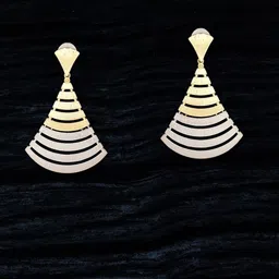 DressBerry Gold and Silver-Plated Classic Drop Earrings-7