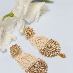 PANASH Gold-Plated Classic Drop Earrings-picture-0