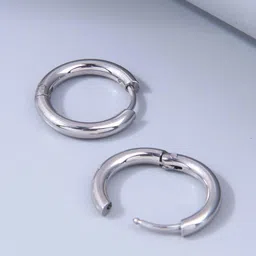 VAGHBHATT Men Circular Hoop Earrings-11