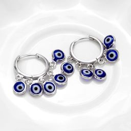 EL REGALO Circular Drop Earrings-image-88