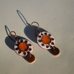 Ekibeki Circular Drop Earrings-10