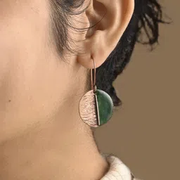 Ekibeki Circular Drop Earrings-56