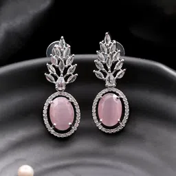 Silvermerc Designs Circular Drop Earrings-image-94
