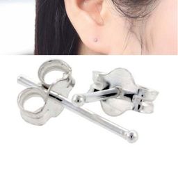 Abhooshan 925 Sterling Silver Contemporary Ball Stud Earrings-15