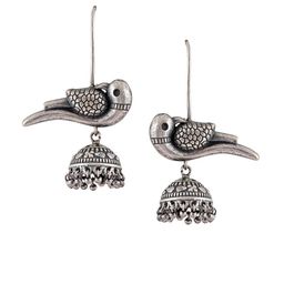 TEEJH Contemporary Jhumkas Earrings-10