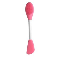 Getmecraft Double Sided Face Mask Applicator Brush - Pink-27