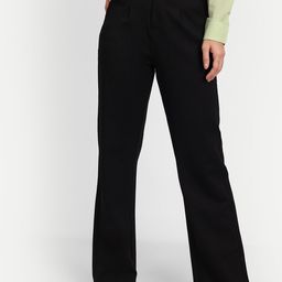 Next One Women Relaxed Straight Leg Loose Fit High-Rise Easy Wash Regular Trousers-image-81