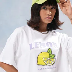 street by tokyo talkies Tokyo Talkies Women Graphic Printed Cotton Boxy T-shirt-picture-25