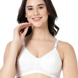 BLOSSOM Embroided Full Coverage Medium Support Pure Cotton Everyday Bra-All Day Comfort-13