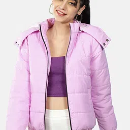 Freehand by The Indian Garage Co Women Purple Outdoor Tailored Jacket-picture-19