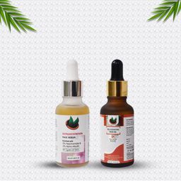 NatureNova Herbals Depigmentation Face Serum & Rejuvenating Face Oil - 30 ml Each-3
