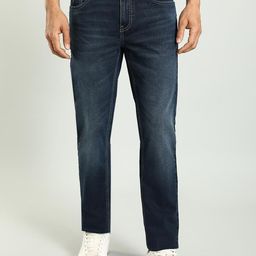 Indian Terrain Men Brooklyn Slim Fit Clean Look Light Fade Stretchable Jeans-picture-6