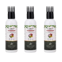 CARET ORGANIC Set Of 3 Onion Red Seed Hair Oil For Controls Hair Fall - 100 ml Each-1