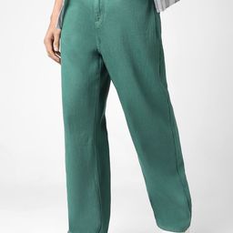 Urbano Fashion Men Loose Relaxed Fit Clean Look Mid Rise Pure Cotton Jeans-image-50