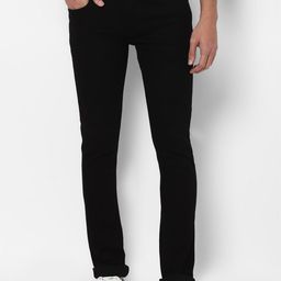 Allen Solly Men Black Slim Fit Mid-Rise Stretchable Jeans-image-86
