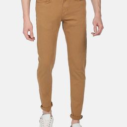 Flying Machine Men Slim Fit Mid Rise Coloured Jeans-image-75