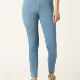 R&B Women Slim Fit Mid-Rise Denim Jeans-image-15