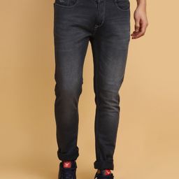 V-Mart Men Slim Fit Heavy Fade Cotton Jeans-image-24