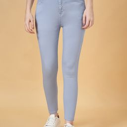 People Women Mid-Rise Clean Look Skinny Fit Jeans-picture-15