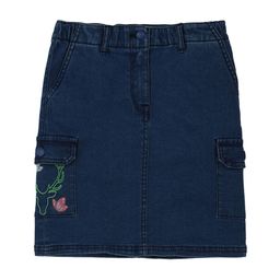 Allen Solly Junior Girls Embroidered Mini Straight Skirt-image-5
