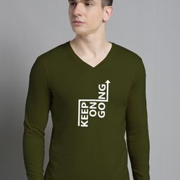 FBAR Typography Printed Slim Fit Cotton T-shirt-image-51
